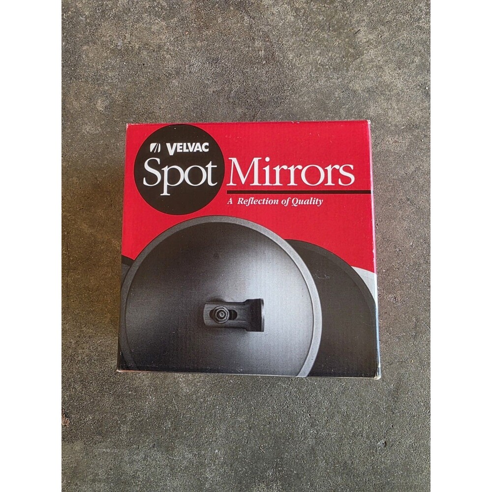 708441 NEW VELVAC STAINLESS STEEL DURABALL LENS 8.5" CENTER MOUNT CONVEX MIRROR